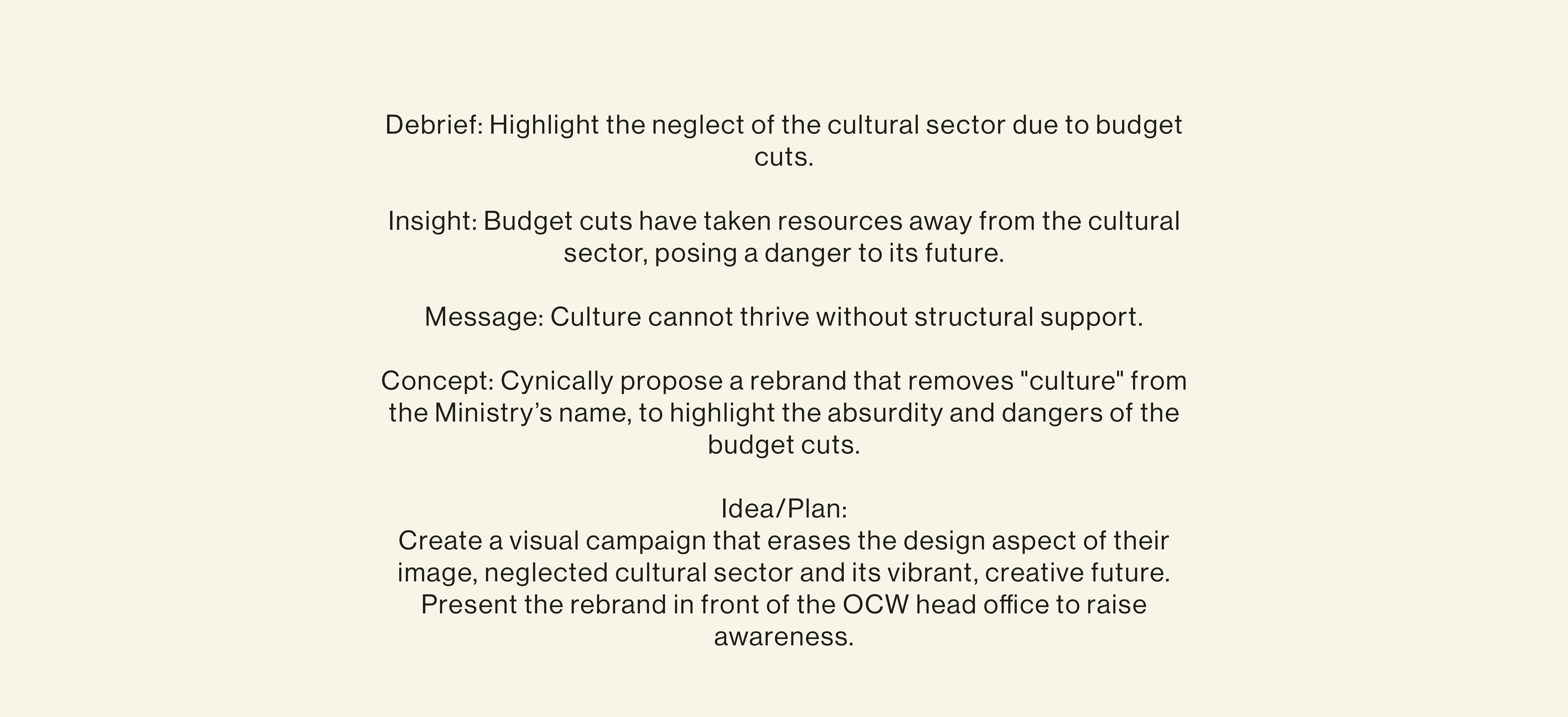 Sam portfolio - Ministerie